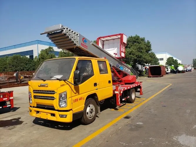 崇礼县附近云梯车出租 砂石搬运